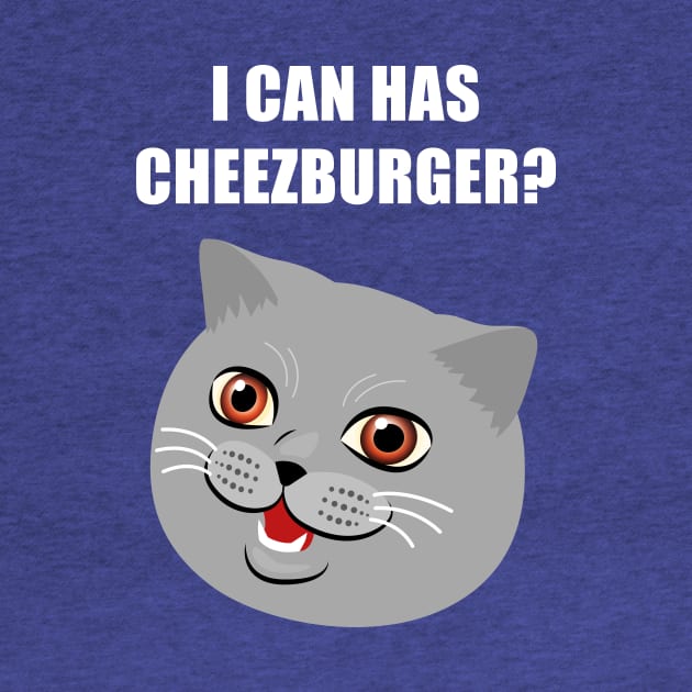 Funny Cat Meme Can I Has Cheezburger? by Alice_Wieckowska